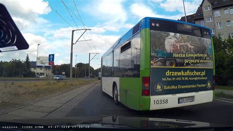 Jak jeżdżą autobusy w Szczecinie YouTube