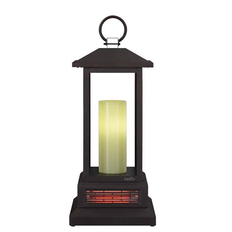 Duraflame 1,500-Watt Electric Lantern Infrared Quartz Space Heater with ...