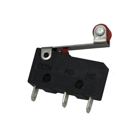 Final De Carrera 5A 250V MicroSwitch Mediano Con Rueda MEGATRONICA