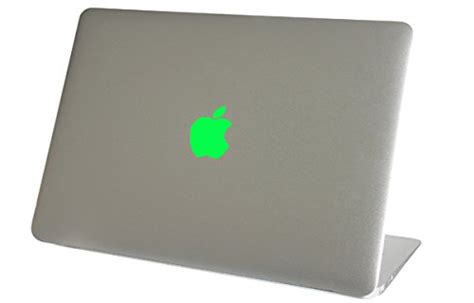 Buy NEON Fluorescent Green Macbook Air Logo Color Changer Vinyl Sticker Decal Mac Laptop Online ...