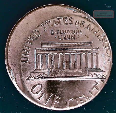 Off Center Error Lincoln Cent Ch Gem Bu Full Red Mis Struck O C