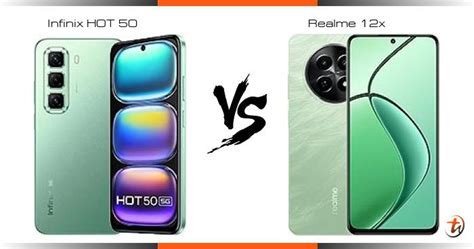 Banding Infinix HOT 50 Dan Realme 12x Spesifikasi Dan Harga Di