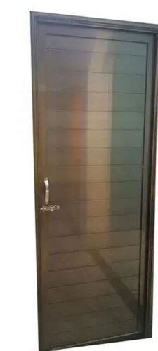 Powder Coated Surface Finishing Aluminum Single Door For Home At 9000