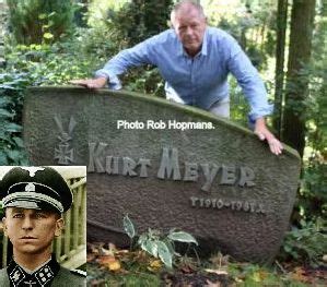 Meyer, Kurt Adolph Wilhelm "Panzermeyer". - WW2 Gravestone