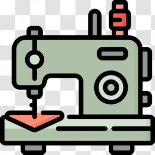 Sewing Machines Clip Art Textile Hand Clipart Transparent Png