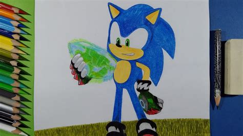 Dibujando A Sonic Bosque Laberinto Con El Prisma Paradoja Sonic Prime