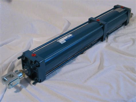 Pneumatic Cylinder Double Acting Three Position Ritm Industry