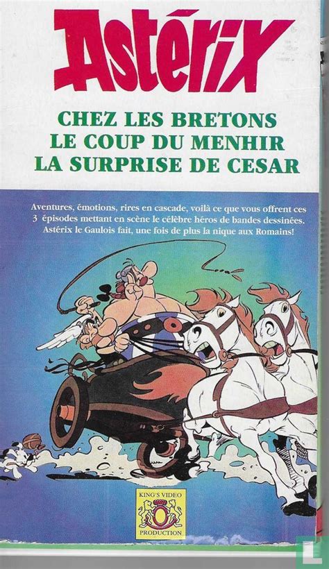 Asterix Chez Les Bretons Le Coup Du Menhir La Surprise De Cesar VHS