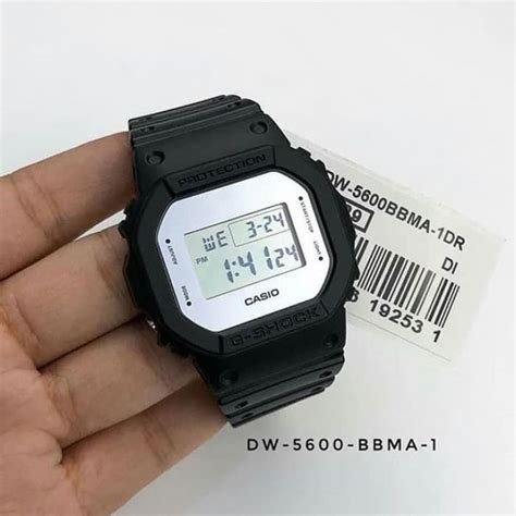 Official Warranty Casio G Shock Dw 5600bbma 1 Metallic Mirror Face Digital Black Resin Watch