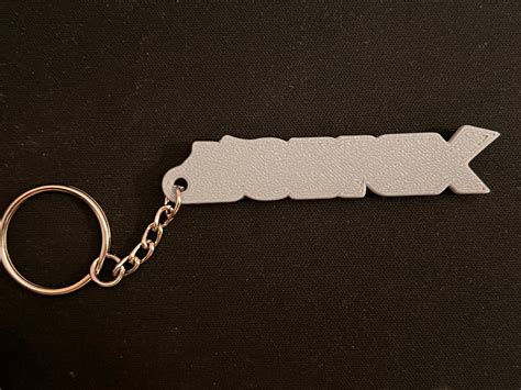 3d Printed Roblox Keychain 2 Color Etsy