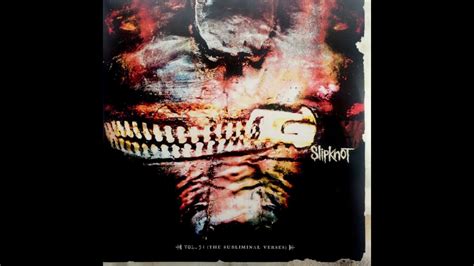 Slipknot Vol Subliminal Verses Full Album Cd Rip Youtube