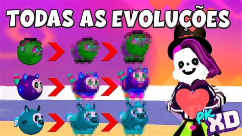 Todas As Evolu Es Dos Pets De Halloween Pk Xd Youtube