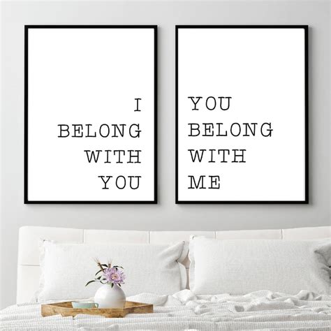 Printable Wall Art Quotes Black And White Prints Minimalist Etsy