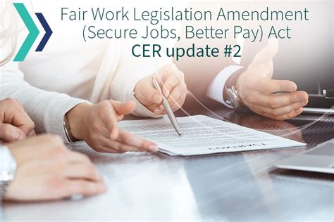 Fair Work Legislation Amendment Update 2 — Catholic Employment Relations