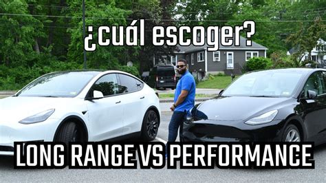 Tesla Model Y Long Range Vs Performance Cu L Elegir Youtube