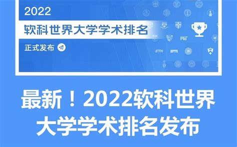 最新！！2022软科世界大学学术排名发布，中国内地共有163所大学上榜！！ 哔哩哔哩 Bilibili