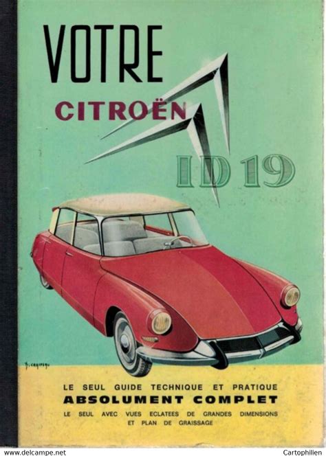 Auto Votre Citroen Id Guide Technique Et Pratique Rare