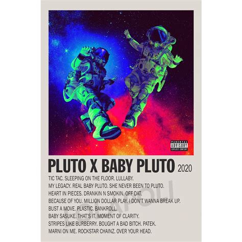 Jual Poster Cover Album Pluto X Baby Pluto Lil Uzi Vert Shopee