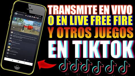 COMO TRANSMITIR LA PANTALLA DE MI CELULAR EN TIK TOK 2022 GRATIS YouTube