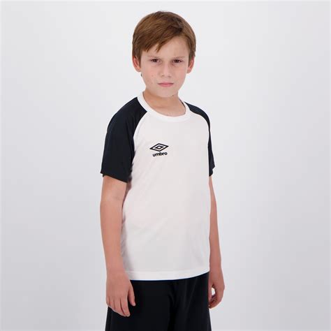 Camisa Umbro TWR Trinity Juvenil Branca E Preta FutFanatics