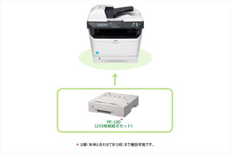 モノクロプリンター複合機 LS-1135MFP オプション | 京セラドキュメントソリューションズ