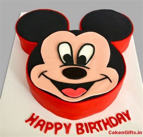 Mickey Mouse Birthday Cake Designs - Birthday Messages