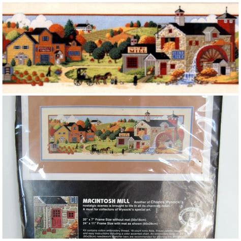 Dimensions Cross Stitch Kit Macintosh Mill Charles Wysocki Oop