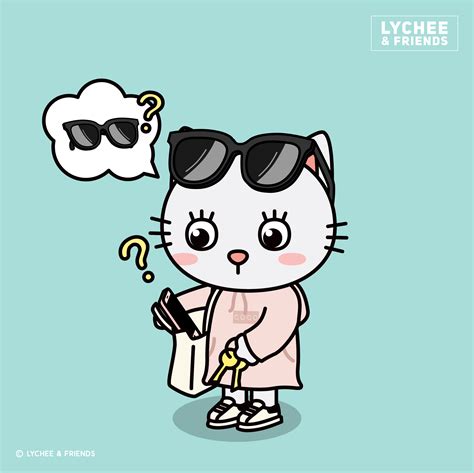 Where Are My Sunglasses Lychee And Friends