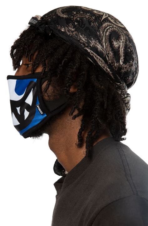 ICE CREAM Grim Face Mask in Blue 401-0800BLU - Karmaloop