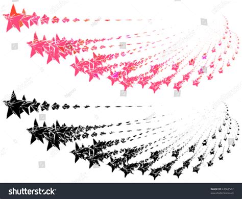 Small Vector Star Shape Array Arc Horizontal 43064587 Shutterstock