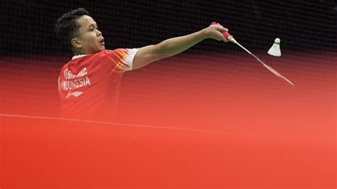 Foto Kata Anthony Ginting Usai Kalah Di Hari Pertama Indonesia Open