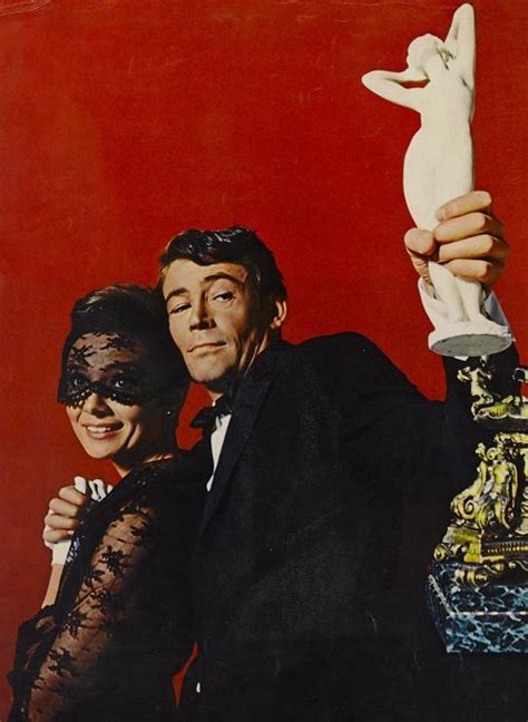 Audrey Hepburn And Peter Otoole With The Cellini Venus In A