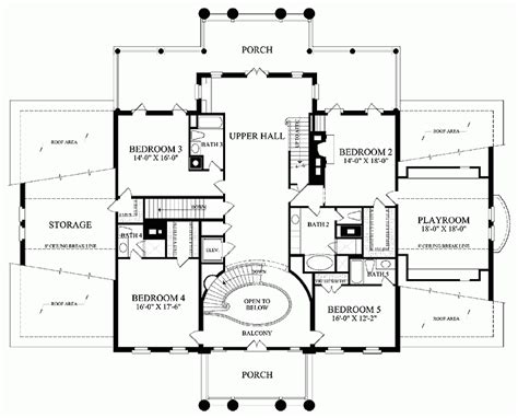 Lovely Plantation Home Floor Plans - New Home Plans Design