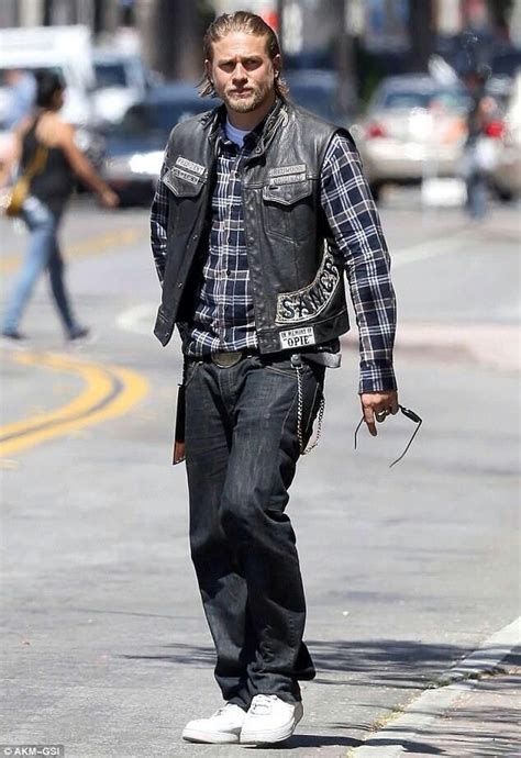 Awe That Flannel Sons Of Anarchy Charlie Hunnam