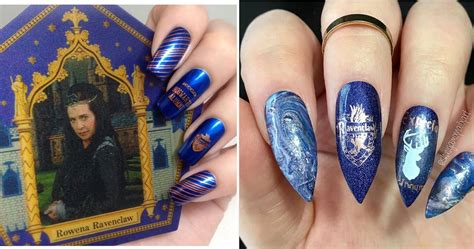 Harry Potter: 10 Most Incredible Ravenclaw Nail Art Designs