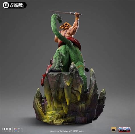 Masters Of The Universe Statue He Man And Battle Cat Statue Revealed