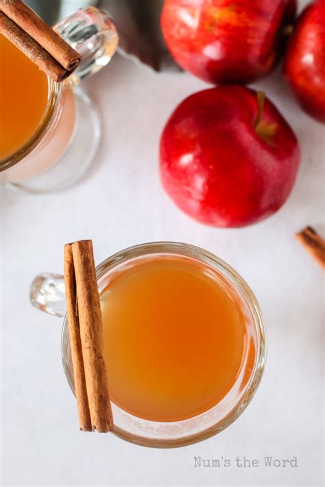 Crockpot Apple Cider Num S The Word