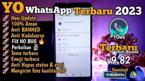 Yo Wa New Version Yowhatsapp V F Youtube