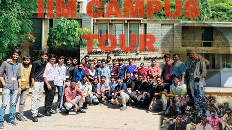 Iim Bangalore Campus Tour Youtube