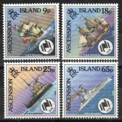 Ships named HMS Resolution - Mesa Stamps