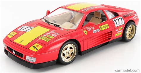 Burago Escala Ferrari Tb Evoluzione N Race Version