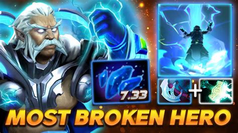 MOST BROKEN HERO ON 7 33 PATCH Zeus Shard Manta Style Build Dota 2