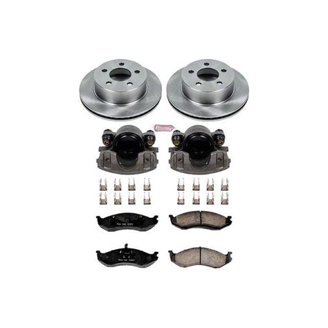 Powerstop Jeep Cherokee Oe Replacement Brake Rotor Pad And Caliper Kit