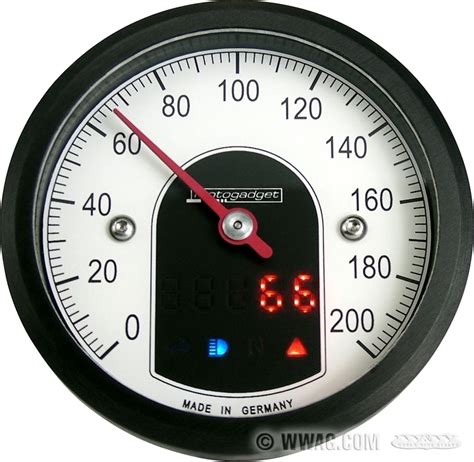 W&W Cycles - Tachometer und Instrumente > motogadget Motoscope Tiny Standard Tachometer