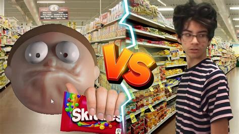 Skittles MEME: Stretchy Morty VS Real Life - YouTube