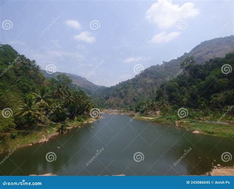 Idukki Dam At Kerala Asias Largest Arch Dam Stock Photography