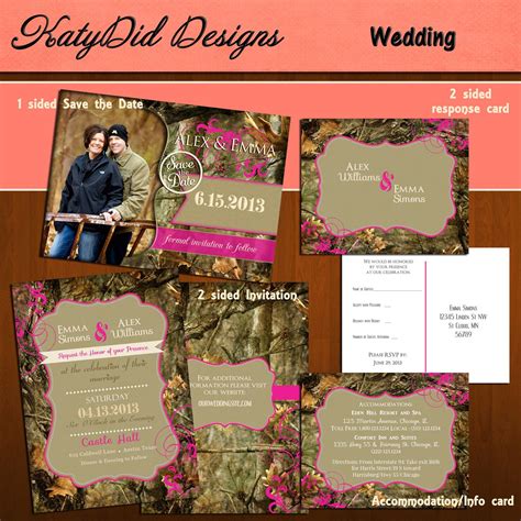 How To Make Camo Wedding Invitations Templates With Smart Design The