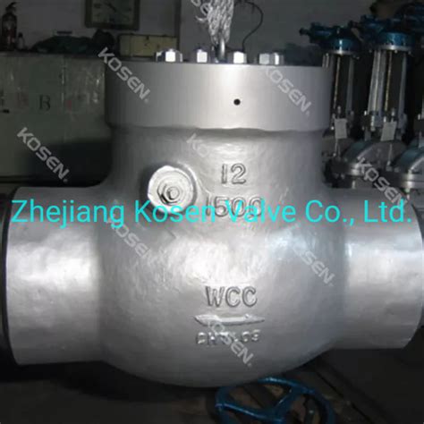 Api D Cast Steel Pressure Seal Tilting Disc Check Valve China