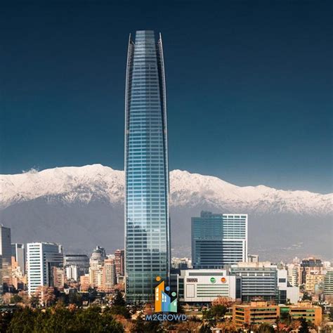 El edificio más alto de América Latina la Gran Torre Santiago un un