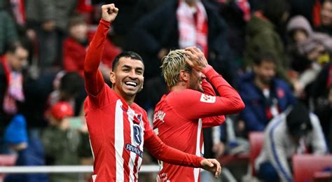 Atletico Madrid Ease Past Almeria To Keep Up La Liga Title Pressure Football España